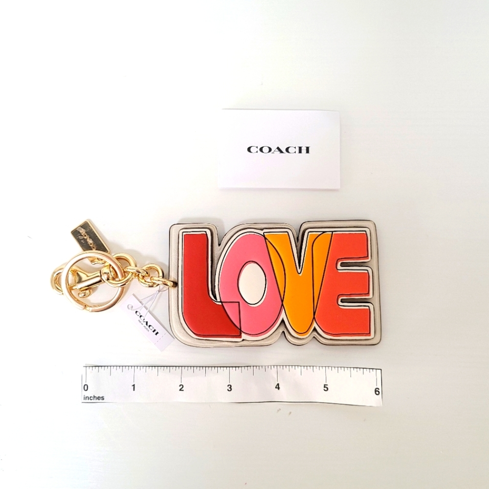 Coach Love Charm